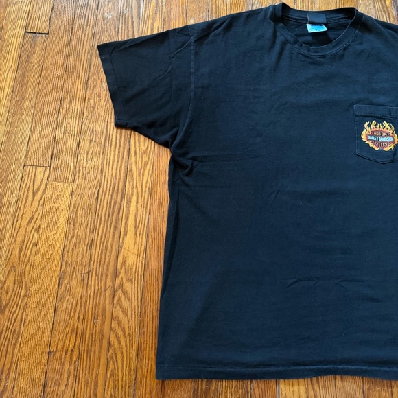 1988 Harley-Davidson Single Stitch Vintage Pocket T-Shirt - Picture 9 of 15